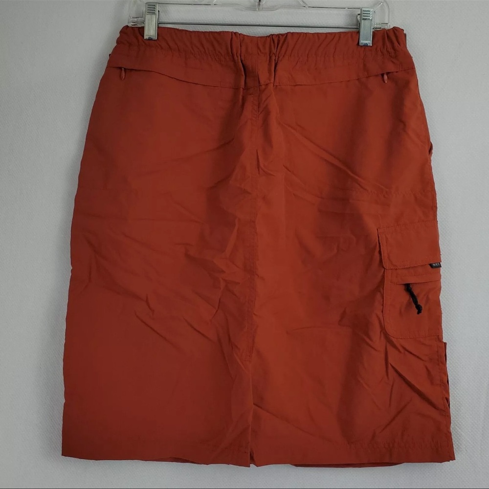 REI Quick Dry Belted Cargo Skirt (UPF 30) in Red Rust - Picture 2 of 8